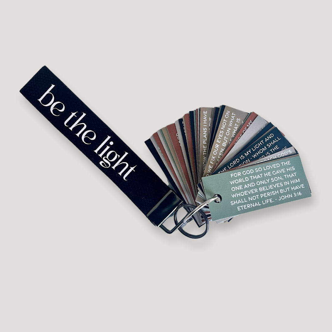 Scripture Memory Verse Keyring