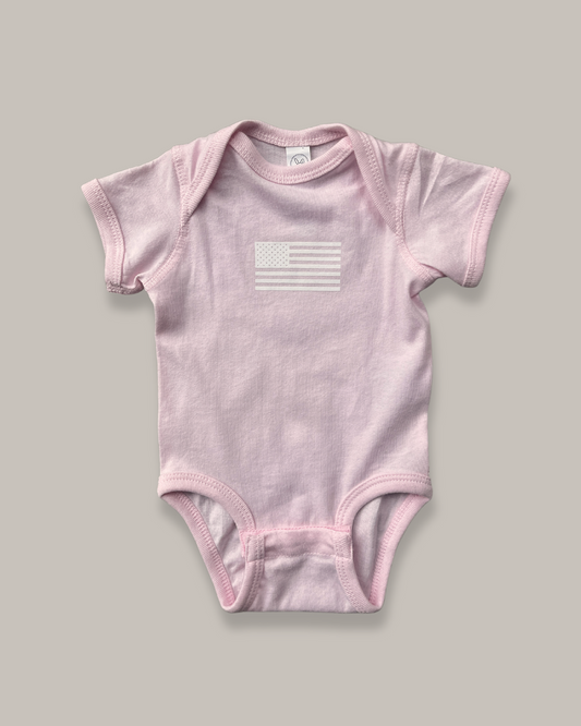 American Flag Onesie